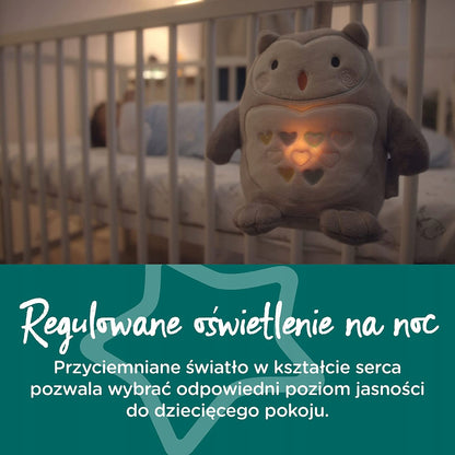 TOMMEE TIPPEE Bufnița Ollie Jucărie de pluș cu sunete fără lumină