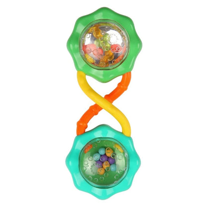 BRIGHT STARTS Teether & Rattle mordedor de agarrar com chocalho 5,5 x 14 cm