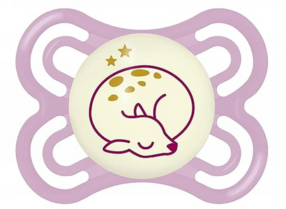 MAM Perfect Night succhietto per neonati 2-6 mesi + custodia
