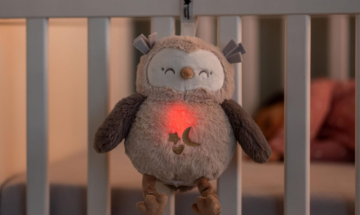 TOMMEE TIPPEE Ugglan Ollie Deluxe GOSSEDJUR nattlampa ljud