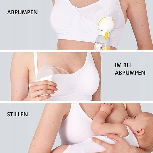 MEDELA 3-in-1 nursing and pumping bra