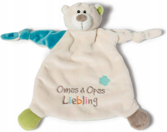 NICI teddy bear "Grandmothers' and Grandfathers' Favourites"comforter cuddly toyage 0 +colour beigedimensions