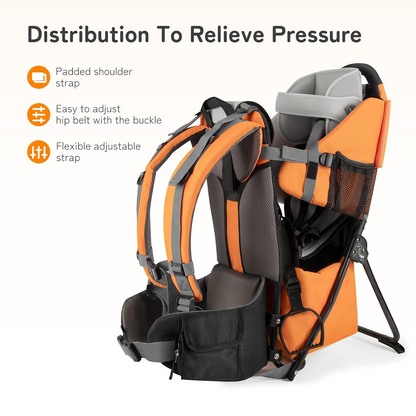 BESREY KRAXE zaino porta bambino da trekking 6-36 mesi