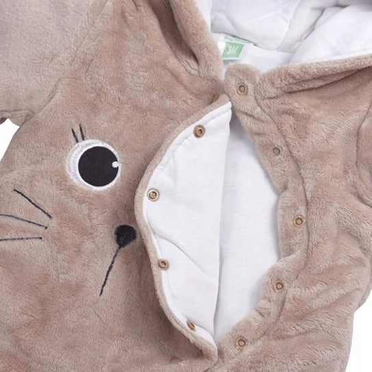JIAMY Winteroverall mit Kapuze 6-9 M 56 cm KATZE