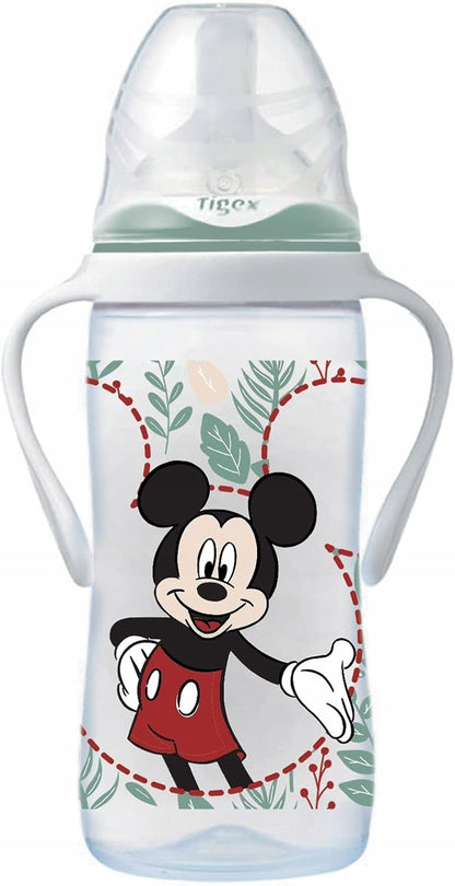 TIGEX Mickey Maus Flasche mit 3-fach regulierbarem Sauger 6 m+ 300 ml