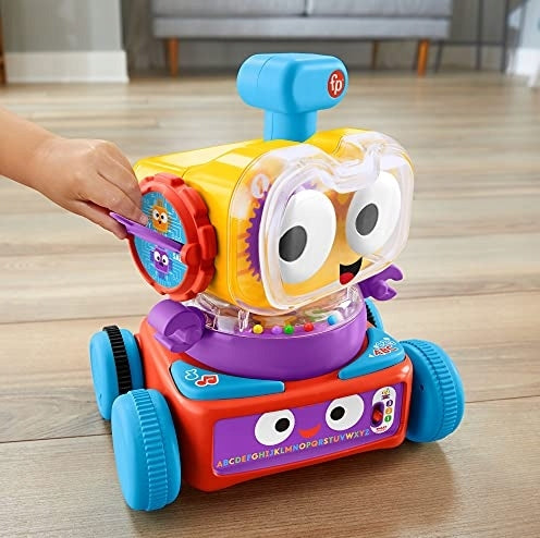 FISHER-PRICE интерактивен робот LINUS на френски език