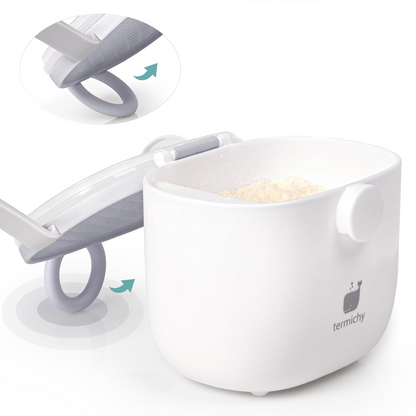 TERMICHY recipiente para leite adaptado 500 ml 250 g + colher doseadora