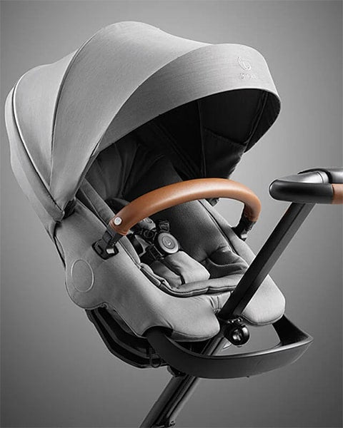 STOKKE Xplory X klapvogn PREMIUM UPF50+ op til22kg tilbehør