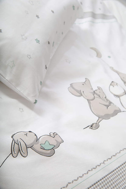 ROBA set di biancheria da letto 2 pezzi MAGIA DELLE STELLE 80x80 / 40x35