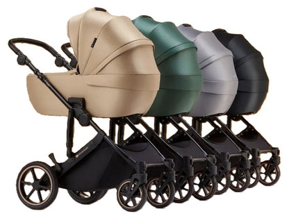KINDERKRAFT PRIME2 PRO 3 az 1-ben multifunkciós babakocsi 22kg-ig + MINK PRO autósülés