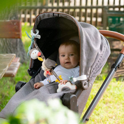 FEHN hänge till barnvagn spjälsäng babyskydd BJÖRN BRUNO