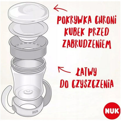 NUK Mini Magic Cup ŚWIECĄCY KUBEK NIEKAPEK 160 ml