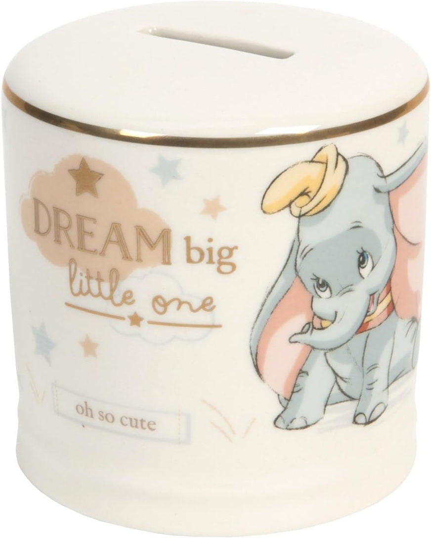 WIDDOP & Co Disney керамична касичка Слонът Дъмбо 8,5 x 8,5 cm
