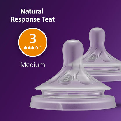 Philips Avent Natural Response dinapp (3) 1m+ x2