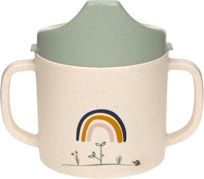 LASSIG Sippy Cup Garden Explorer hrníček s náustkem 150 ml 6 m+